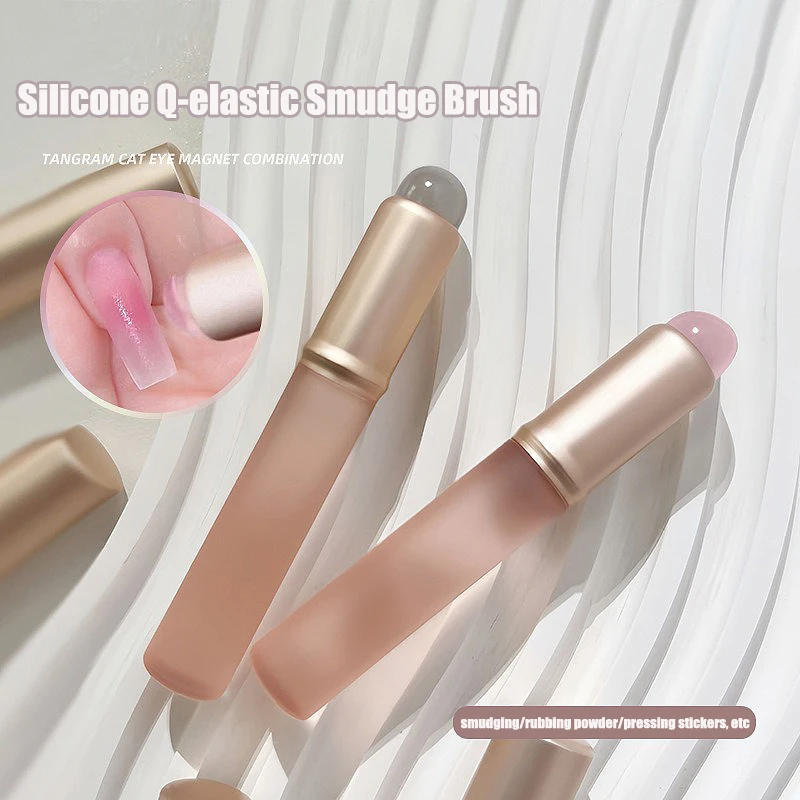 Nail Art Jelly - Brosse en Silicone pour Nail Art,
