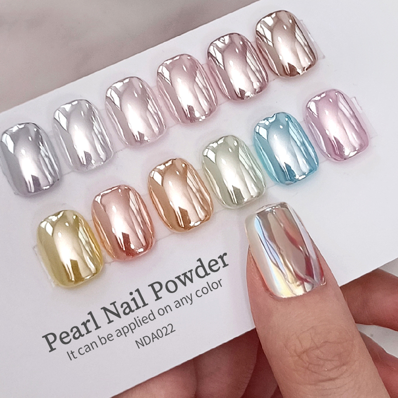 Nail Glitter Chrome - NICOLE DIARY – poudre à ongles