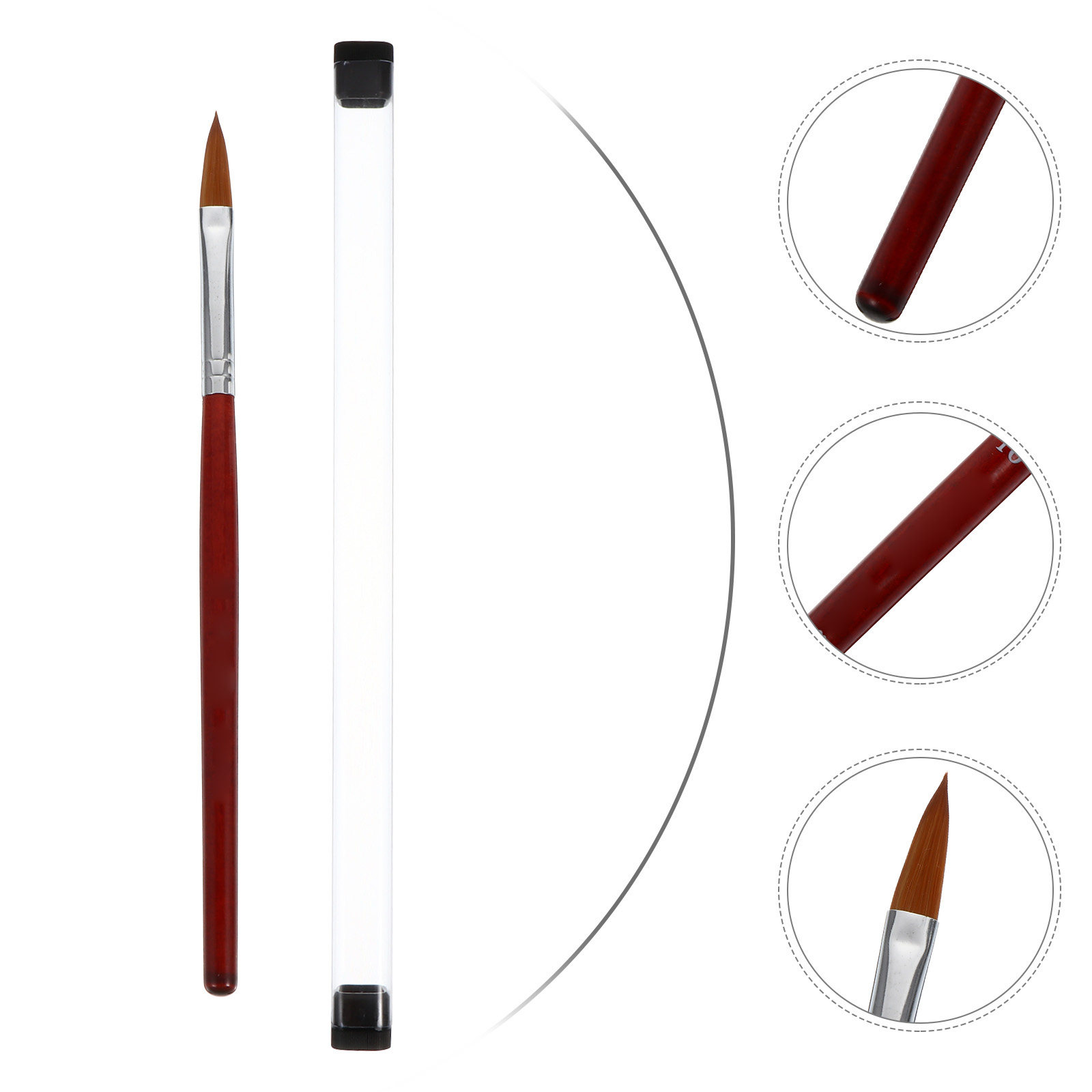 Nail Art Natural - Pinceau ergonomique pour nail art, pour