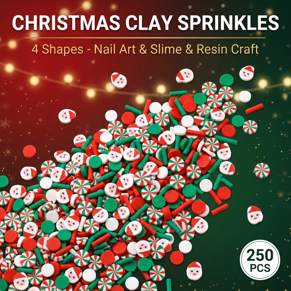 Nail Art Wedding - 250 pièces de décorations de Noël