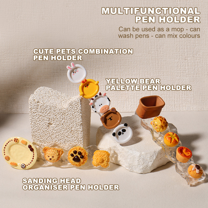 Nail Fan Brush - KANIU Support de rangement pour pinceaux