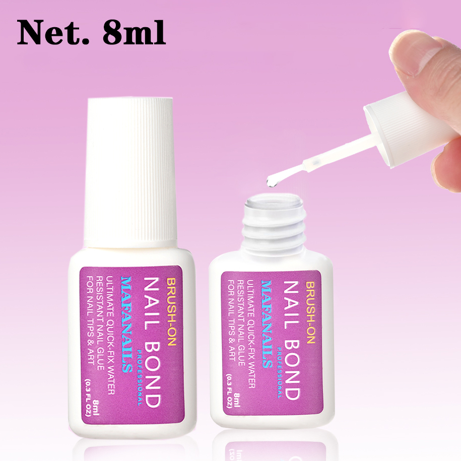 Nail Fan Brush - Colle à ongles à séchage rapide,