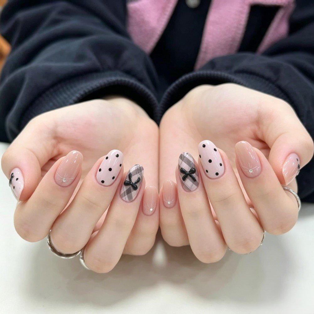 24 pièces Faux ongles à presse - Nail Art Wedding avis et prix