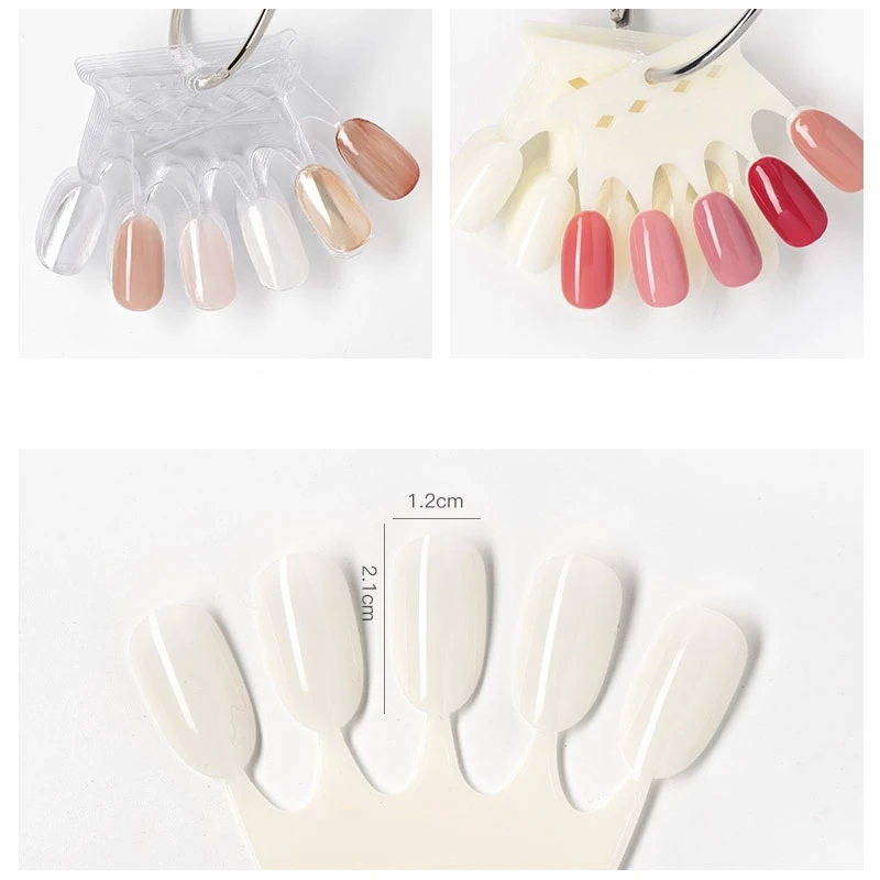 50 pièces/paquet Présentoir de - Nail Art Oval avis et prix