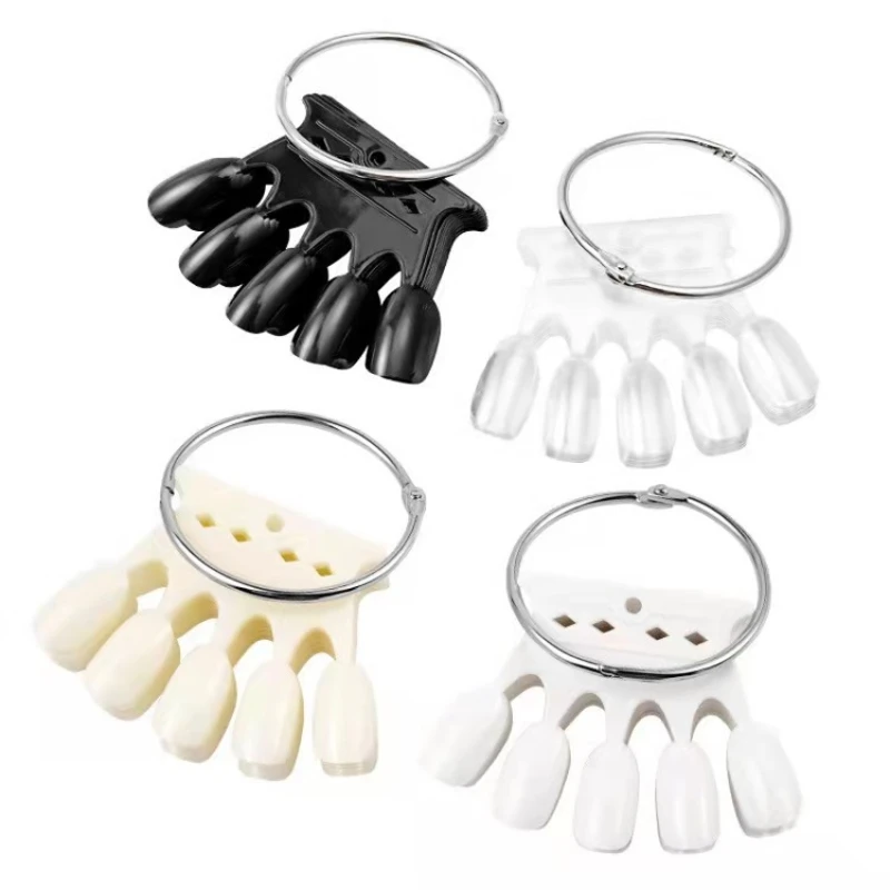 50 pièces/paquet Présentoir de - Nail Art Oval avis et prix