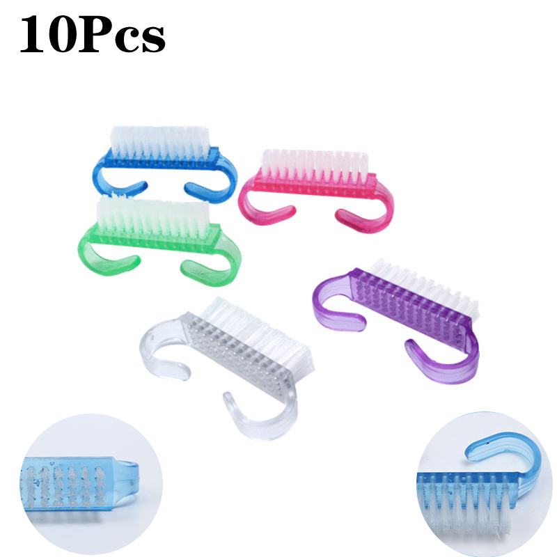 10 pièces/lot nettoyage brosse - Nail Art Lotso avis et prix