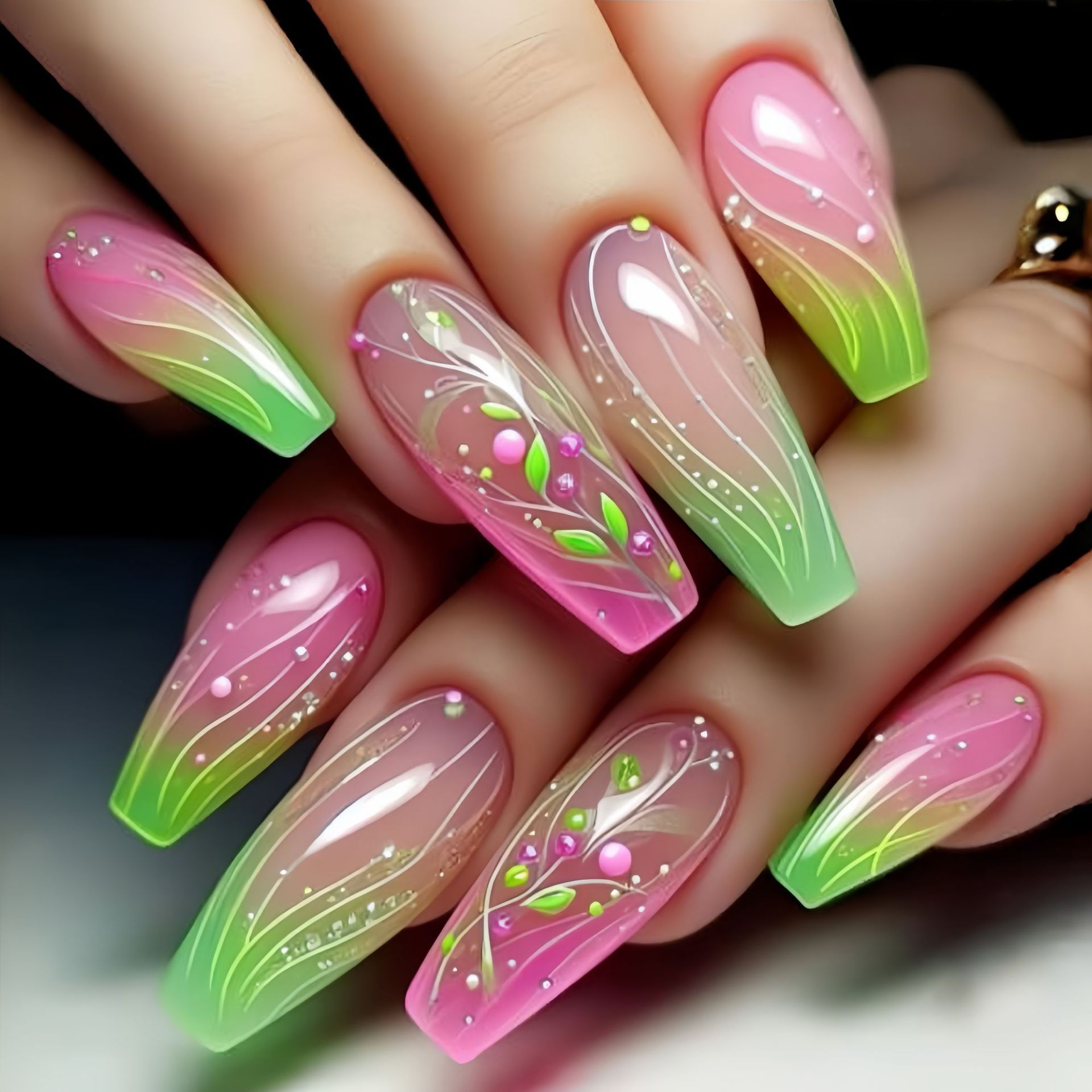 Faux ongles courts mi-longs po - Nail Art Wedding avis et prix