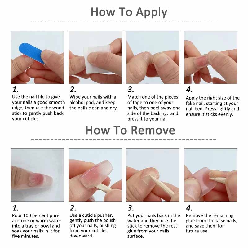 Onglets adhésifs pour les ongl - Nail Art Jelly avis et prix