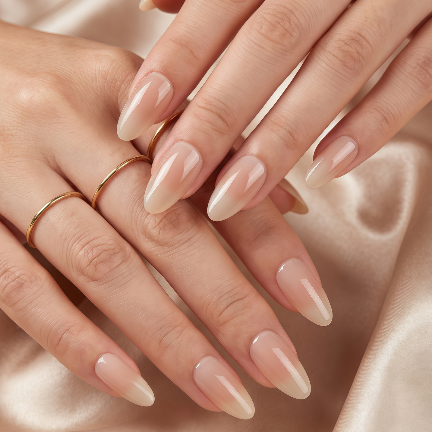 Ongles press-on nude les plus  - Nail Art Elegant avis et prix