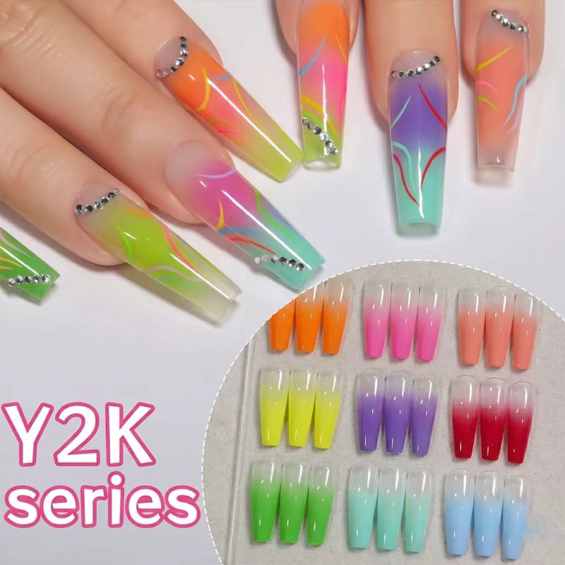 Ensemble de gel à ongles néon  - Nail Art Rainbow avis et prix