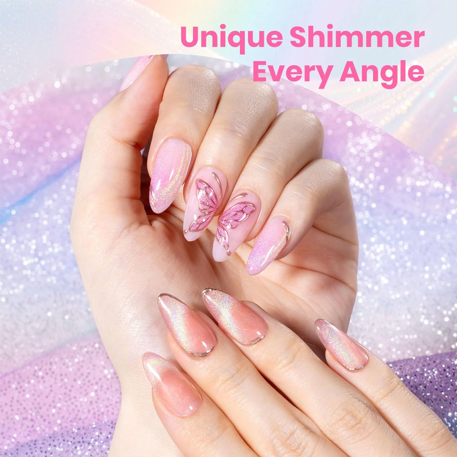 QAZIXU 1/6 Pièces Kit de Verni - Nail Art Rainbow avis et prix