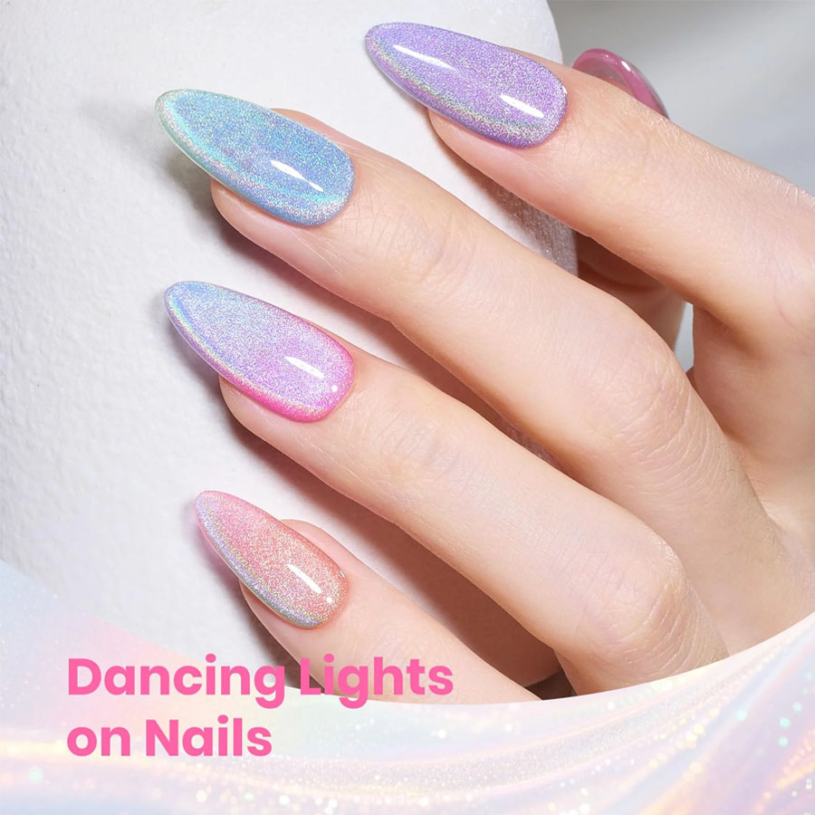 QAZIXU 1/6 Pièces Kit de Verni - Nail Art Rainbow avis et prix