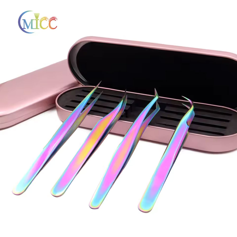 Ensemble de pincettes à cils a - Nail Art Rainbow avis et prix