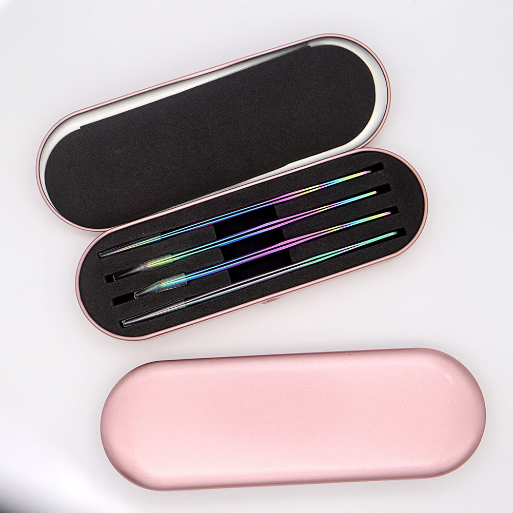 Ensemble de pincettes à cils a - Nail Art Rainbow avis et prix