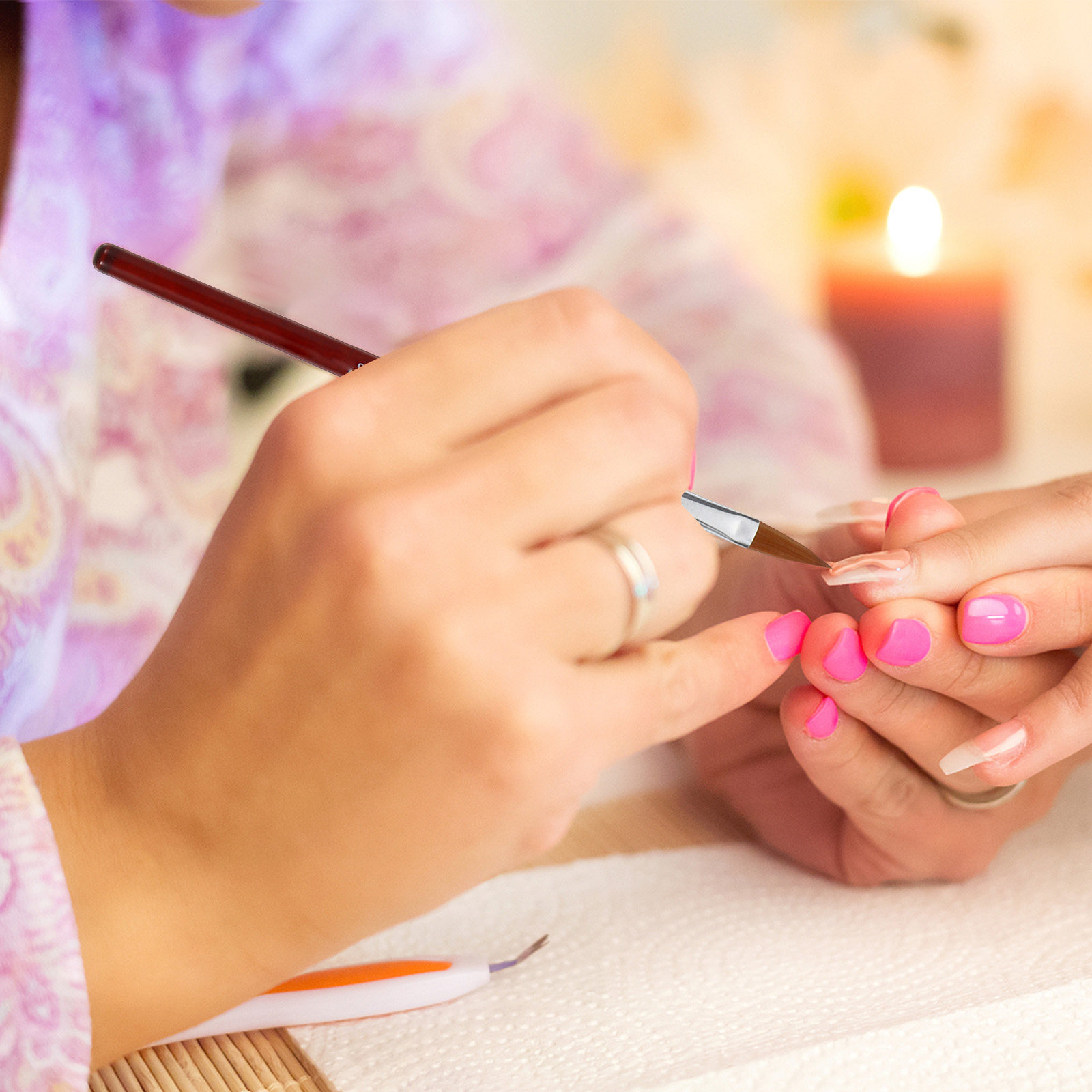 Pinceau ergonomique pour nail  - Nail Art Natural avis et prix
