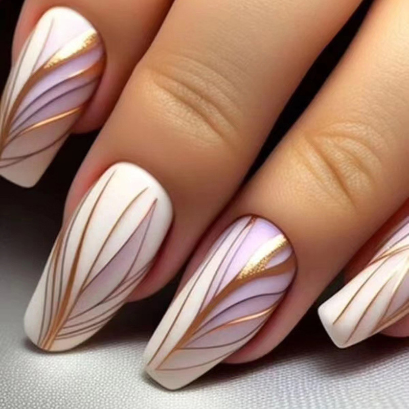 24 faux ongles courts de type  - Nail Art Jelly avis et prix