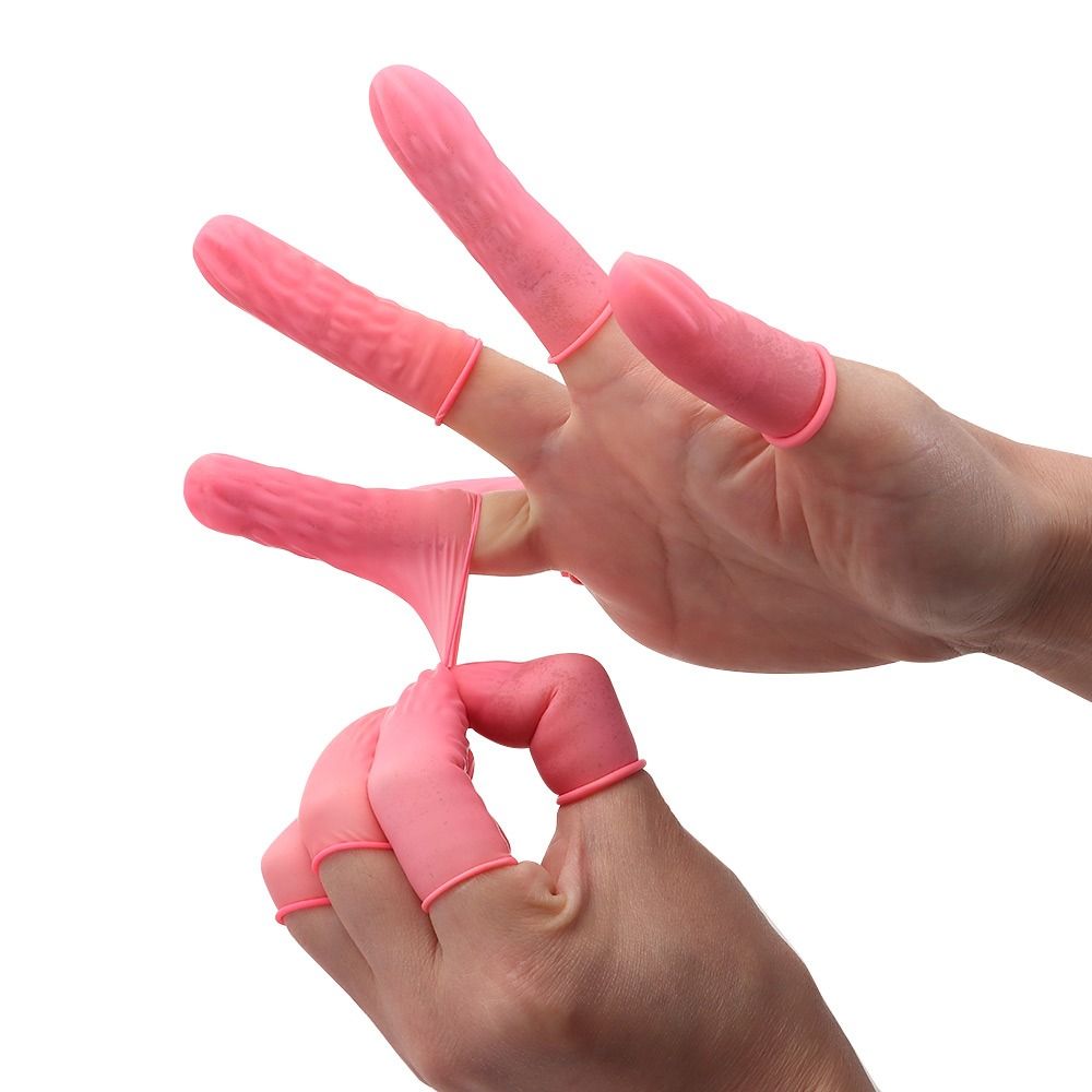 Gants en caoutchouc naturel de - Nail Art Natural avis et prix