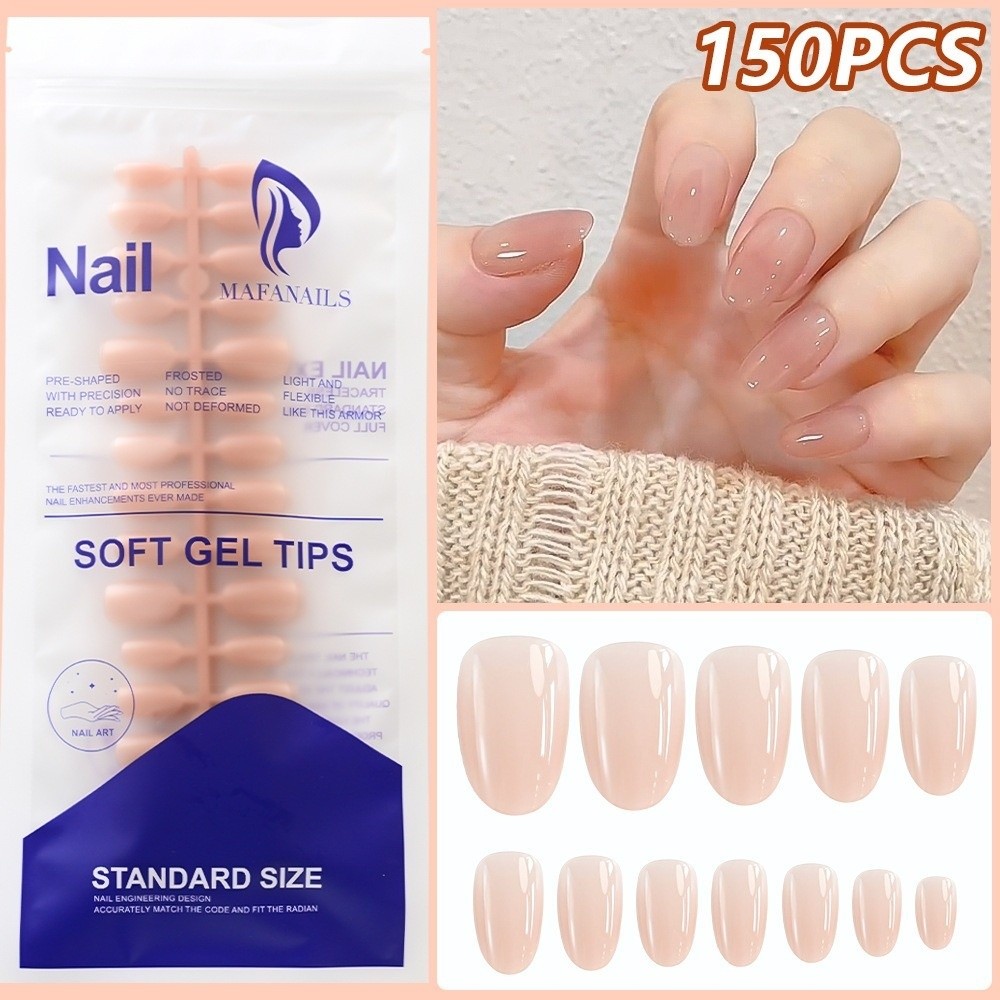 150 faux ongles brillants tend - Nail Art Natural avis et prix