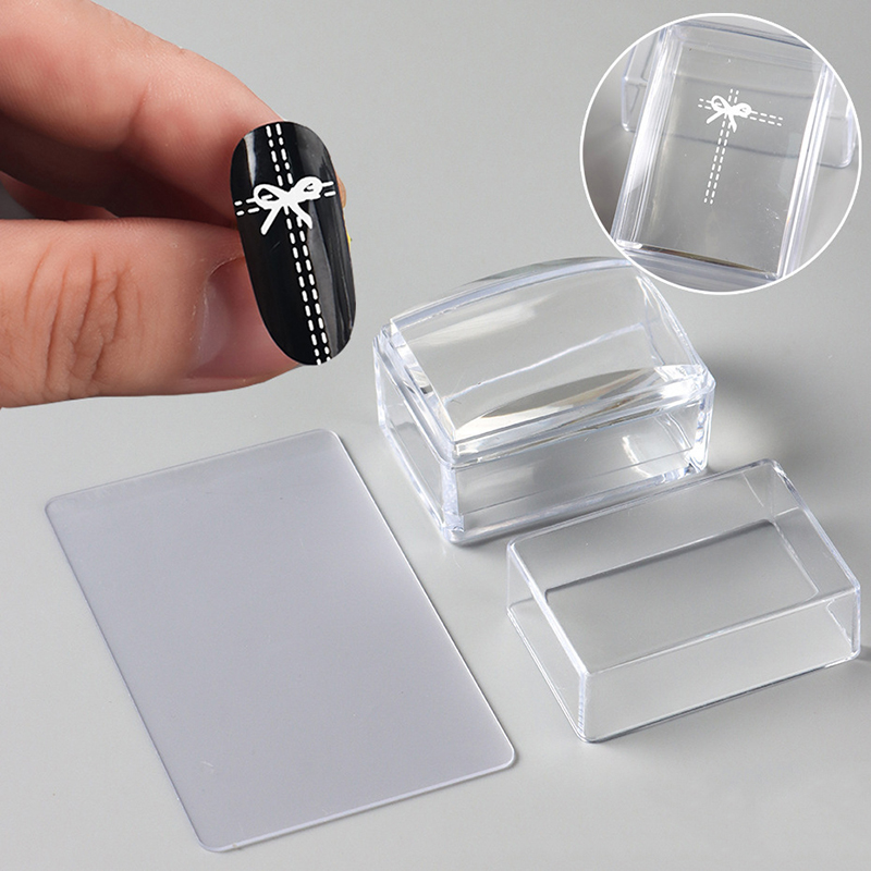 ⭐   Tampon de stamping transpa - Nail Art Jelly avis et prix