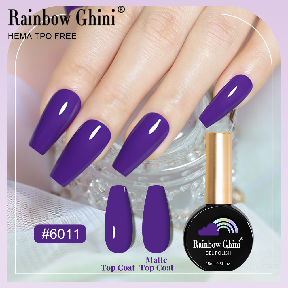 RG 15ml 17 couleurs série viol - Nail Art Rainbow avis et prix