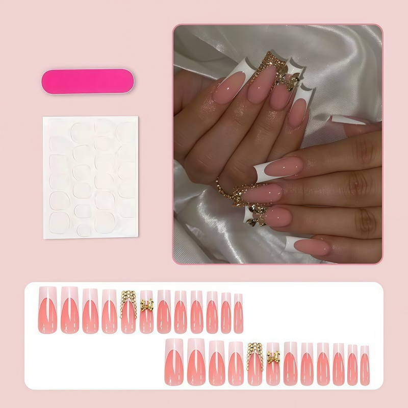 Kit de 24 ongles artificiels a - Nail Art Elegant avis et prix
