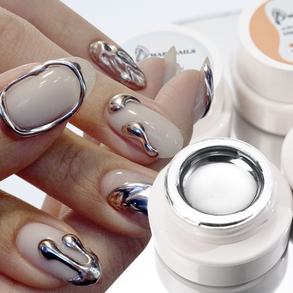 Vernis à ongles gel métallique - Nail Glitter Chrome avis et prix