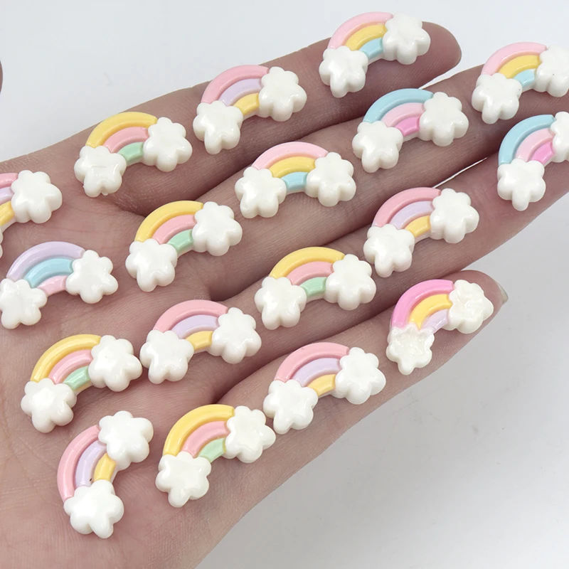 30/300 pièces Mini Résine Arc- - Nail Art Rainbow avis et prix
