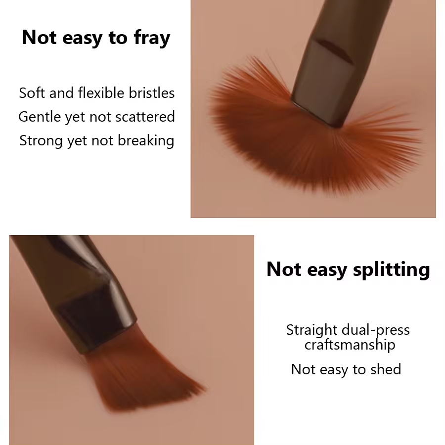 Lot de 9 pinceaux à gel UV pou - Nail Fan Brush avis et prix