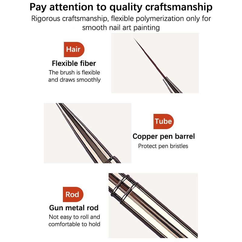 Pinceaux pour Nail Art françai - Nail Fan Brush avis et prix