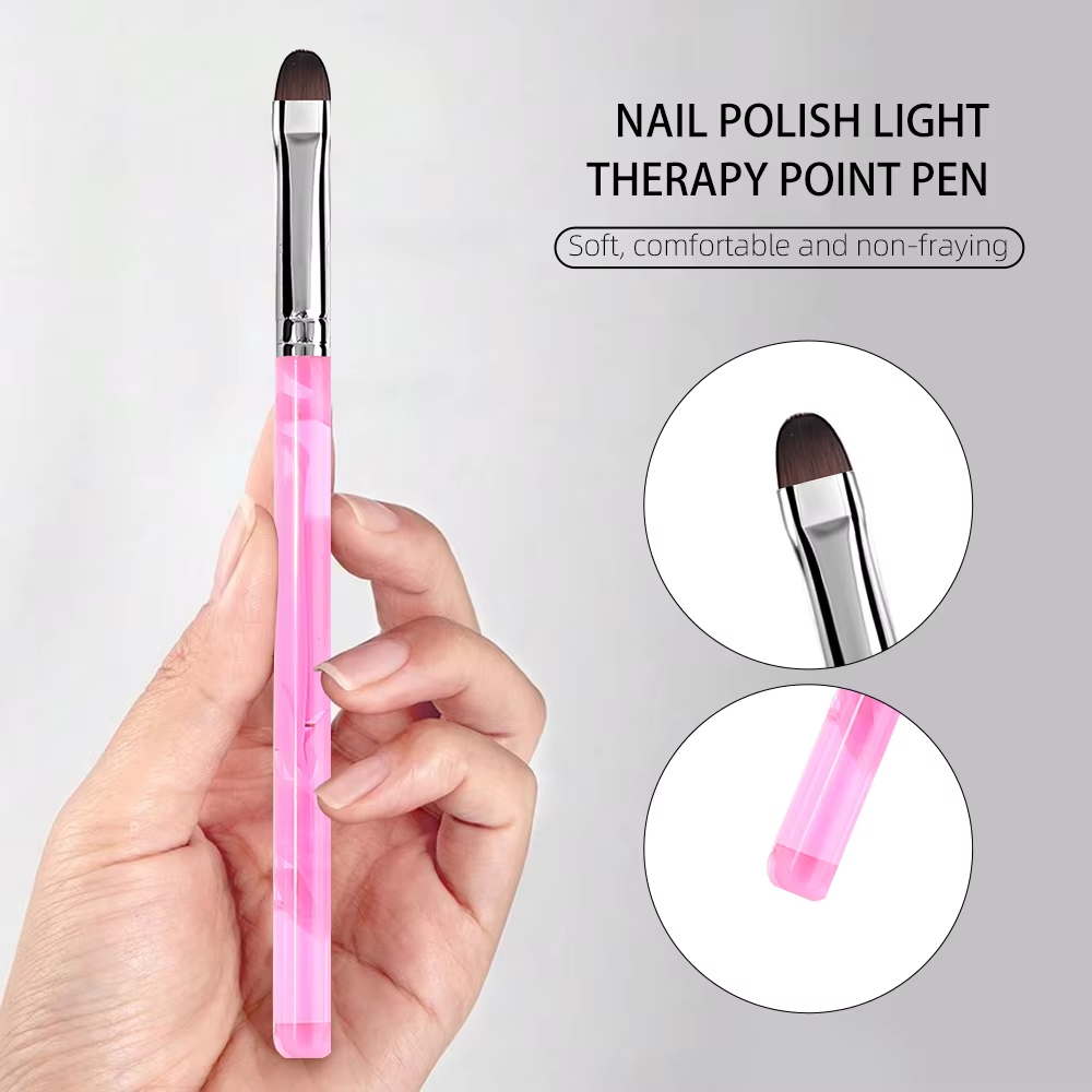 Ensemble de 1 pinceau ovale po - Nail Art Oval avis et prix