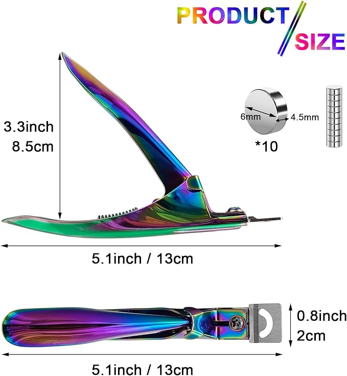 Coupe-ongles en acrylique avec - Nail Art Rainbow avis et prix