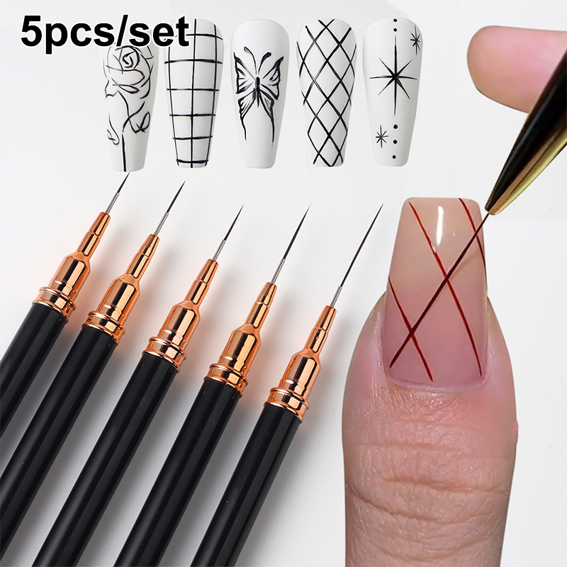 # Lot de 5 pinceaux profession - Nail Fan Brush avis et prix