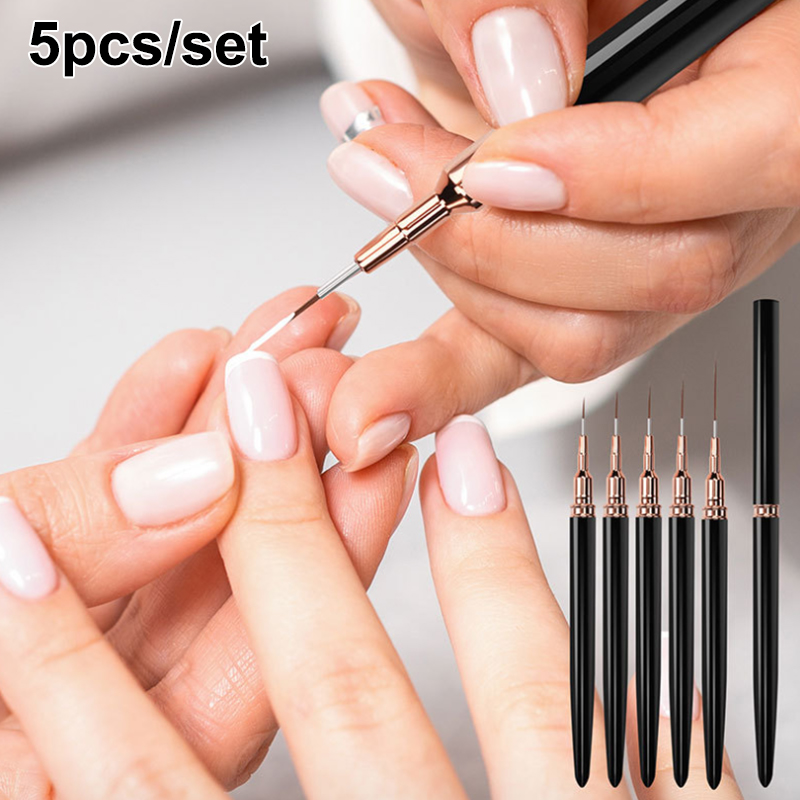 # Lot de 5 pinceaux profession - Nail Fan Brush avis et prix