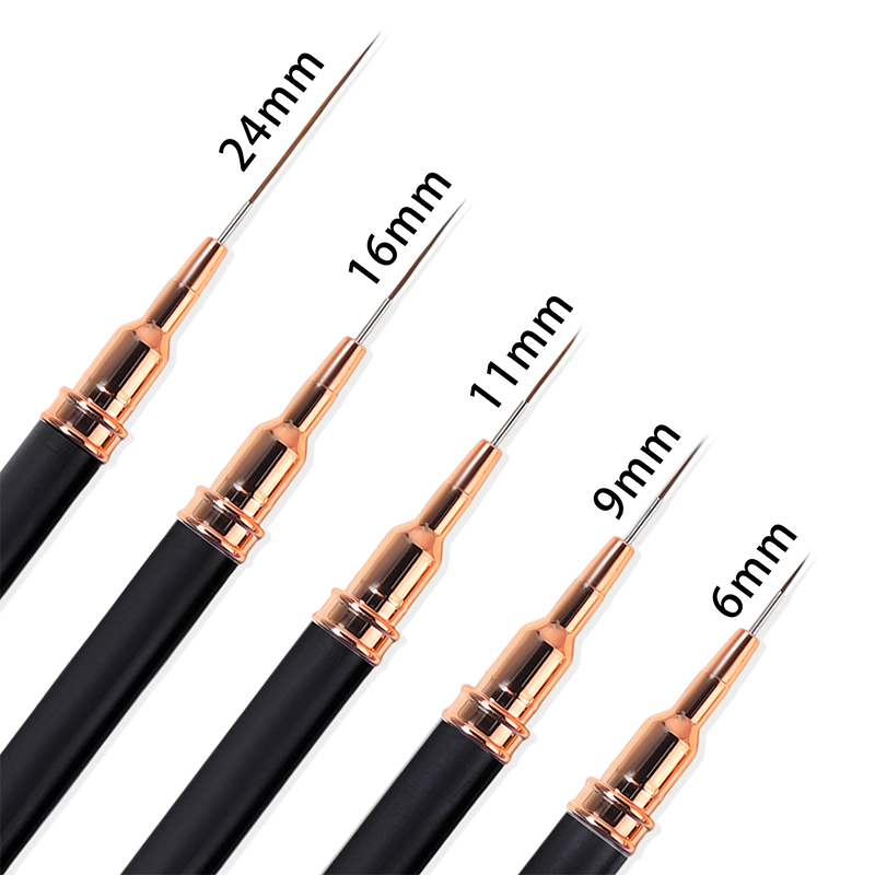 # Lot de 5 pinceaux profession - Nail Fan Brush avis et prix