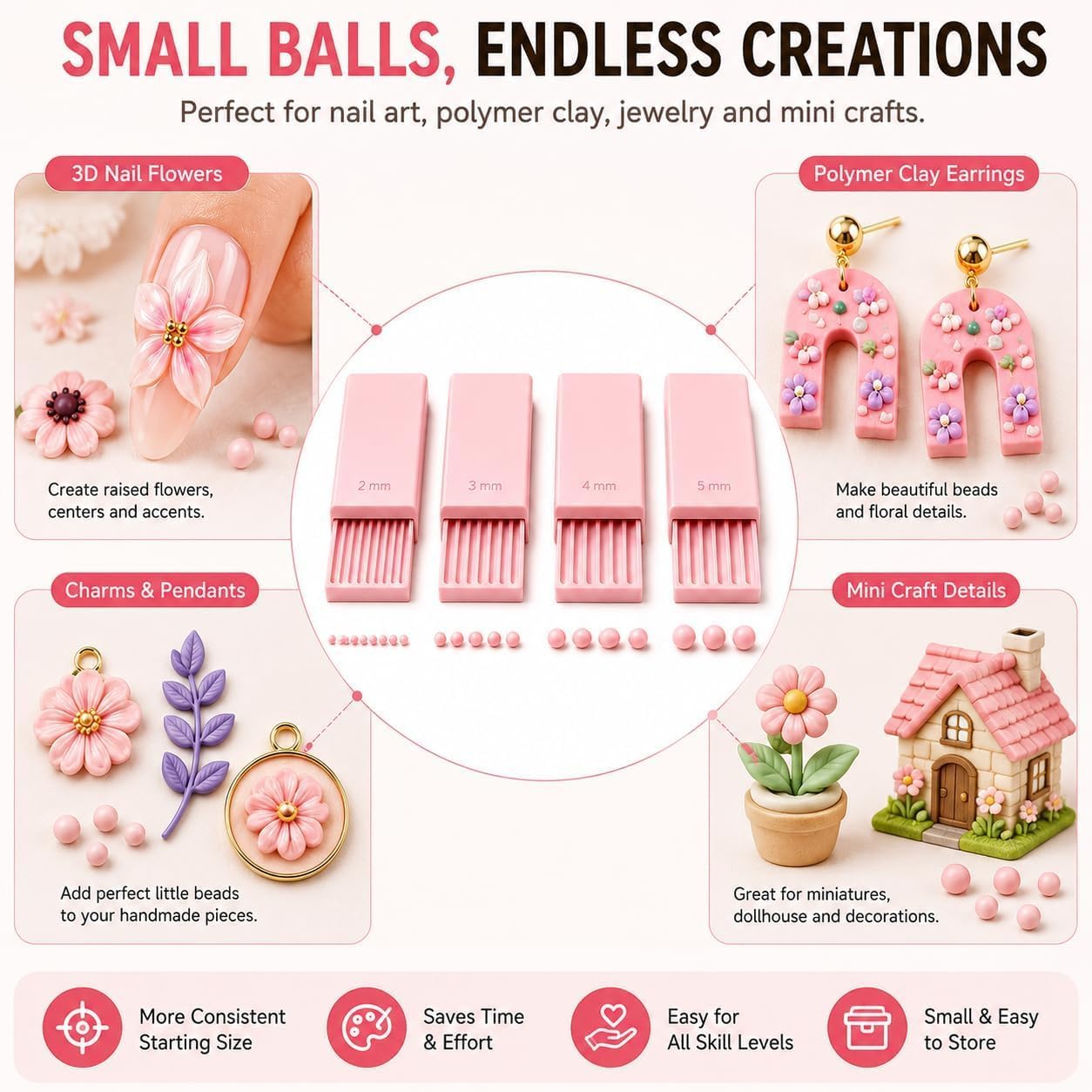Lot de 4 outils de fabrication - Nail Art Jelly avis et prix