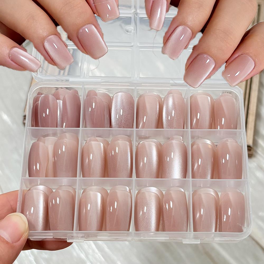 144 pièces/boîte, faux ongles  - Nail Art Wedding avis et prix