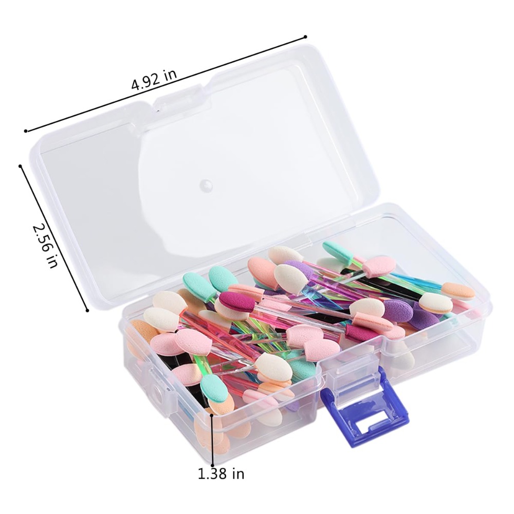 Fcozpjk 50 pinceaux applicateu - Nail Glitter Chrome avis et prix