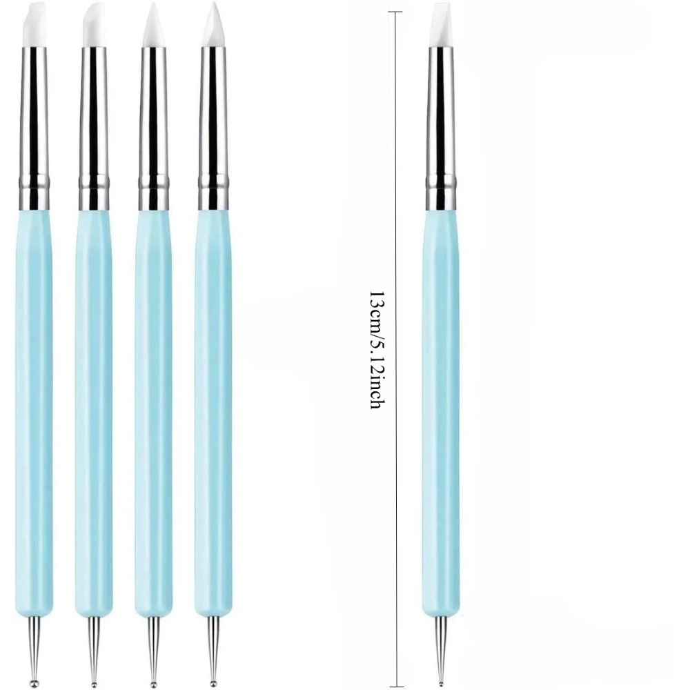 Lot de 5 outils de sculpture e - Nail Fan Brush avis et prix