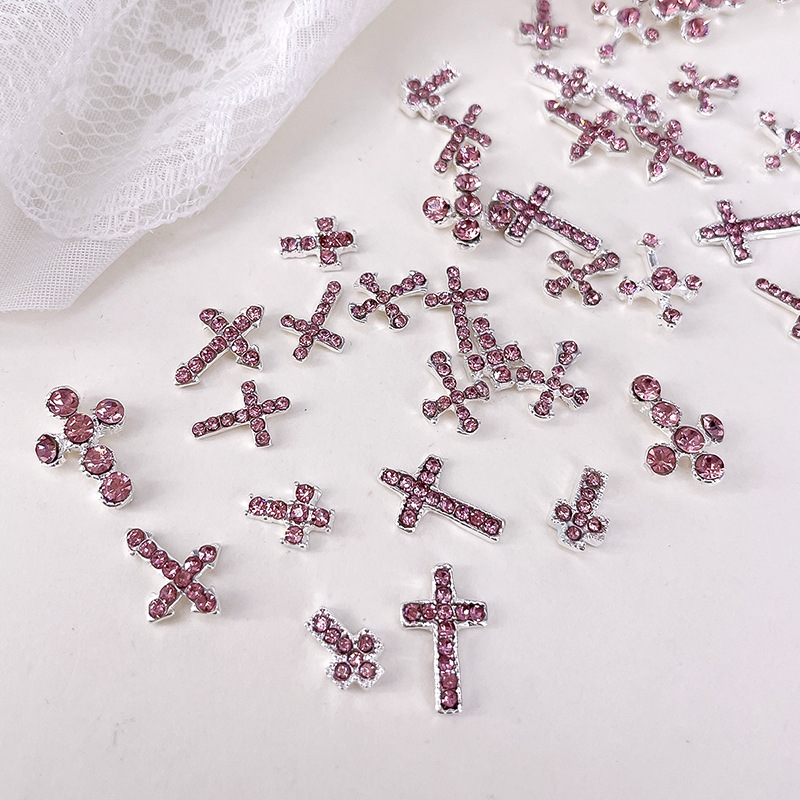 Diamantes roses scintillants P - Nail Art Lotso avis et prix