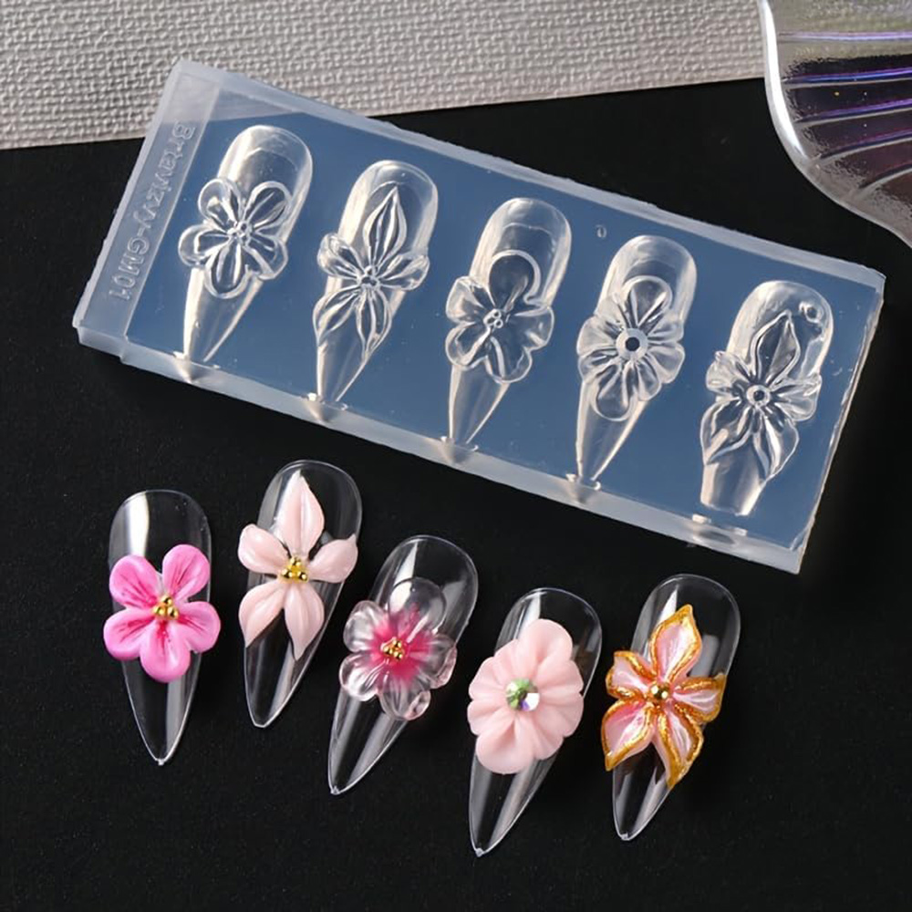 Moules en silicone 3D pour nai - Nail Art Elegant avis et prix