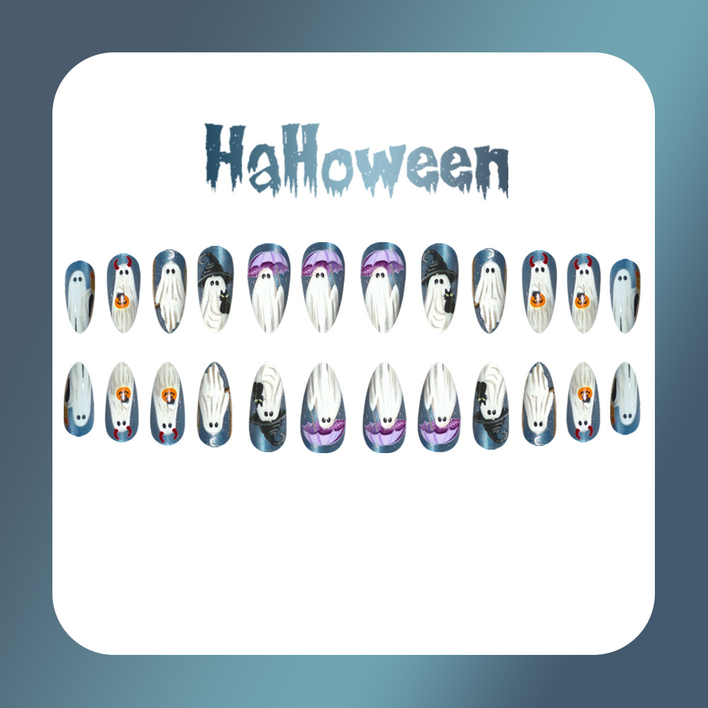 24 faux ongles Halloween à pre - Nail Art Jelly avis et prix