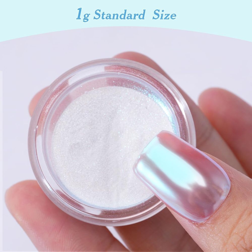Poudre à ongles chromée, Poudr - Nail Glitter Chrome avis et prix