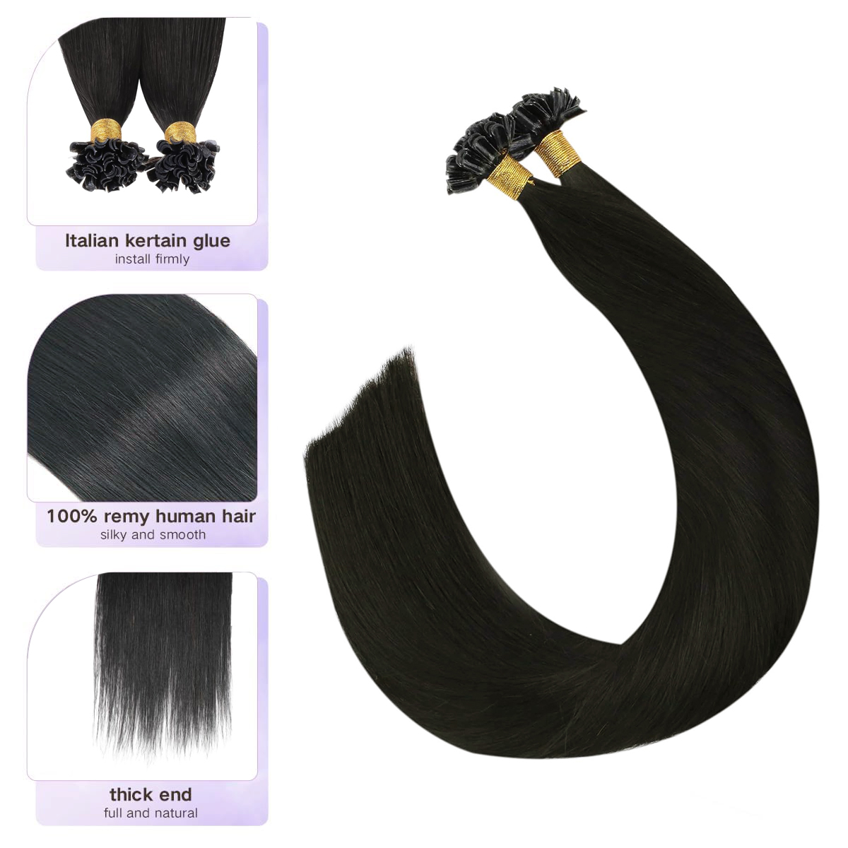 Extensions de cheveux humains  - Nail Art Natural avis et prix